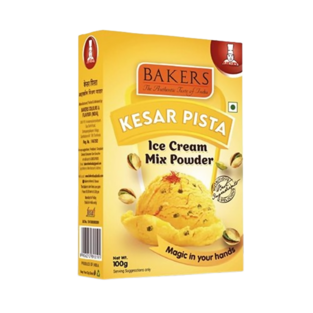 BAKERS Kesar Pista Ice Cream Powder