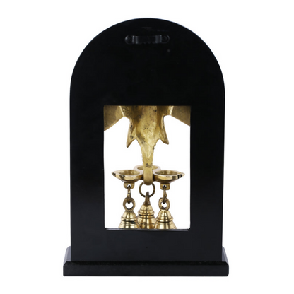 CraftVatika Handwork Ganesha Wall Hanging With Oil Lamp