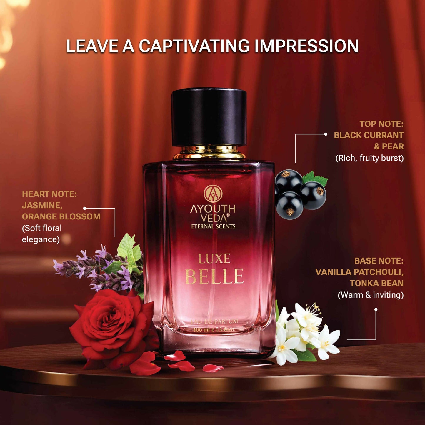 Ayouthveda Luxe Belle Eau De Parfum for Women