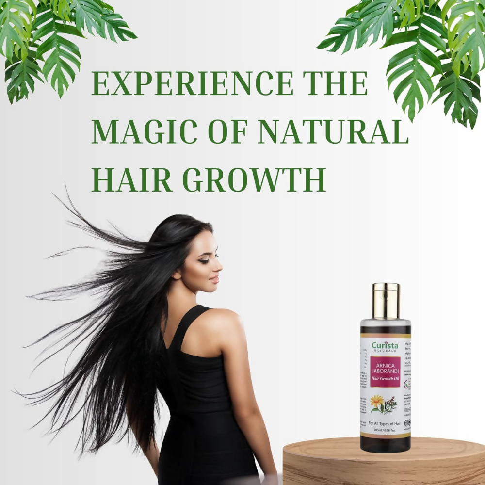 Curista Naturals Arnica Jaborandi Hair Growth Oil