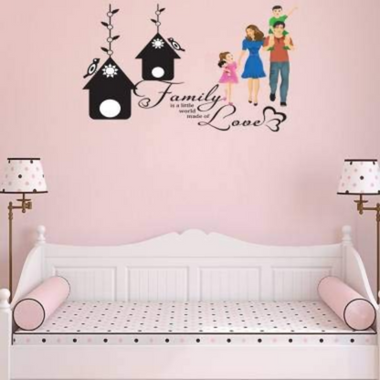 Rangoli Vinyl Modern Art Wall Sticker 1.96 x 20.86 x 1.96 Inches