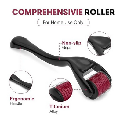 Bronson Professional Derma Roller 0.5mm for Hair & Beard Growth