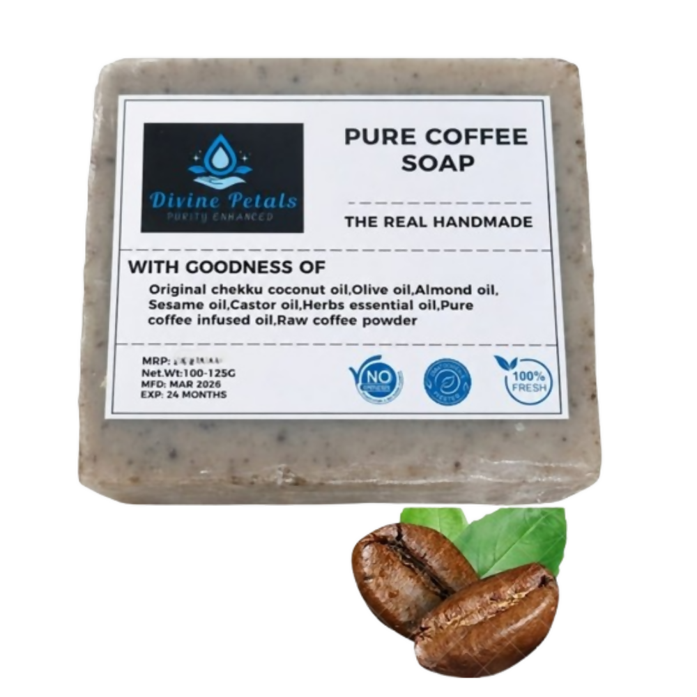 Divine Petals Coffee Soap