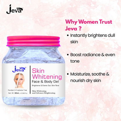 Jeva Skin Whitening & Brightening Instant Glow Gel
