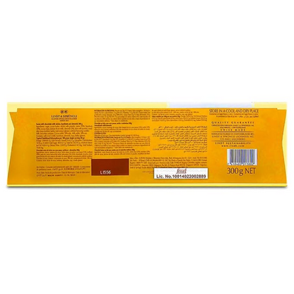 Lindt Gold Tab Milk Nut Chocolate, Raisin