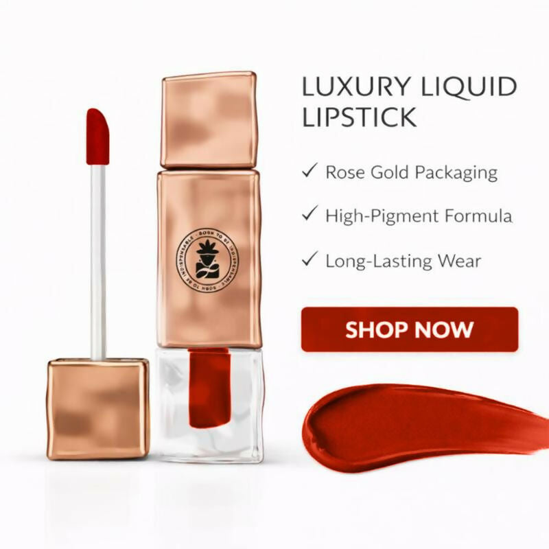 BOBI Velvet Matte Liquid Lipstick, Shade_6 RUSH