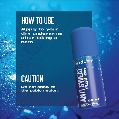 Bold Care Ocean Fresh Antiperspirant & Anti-sweat Deodorant Roll-on