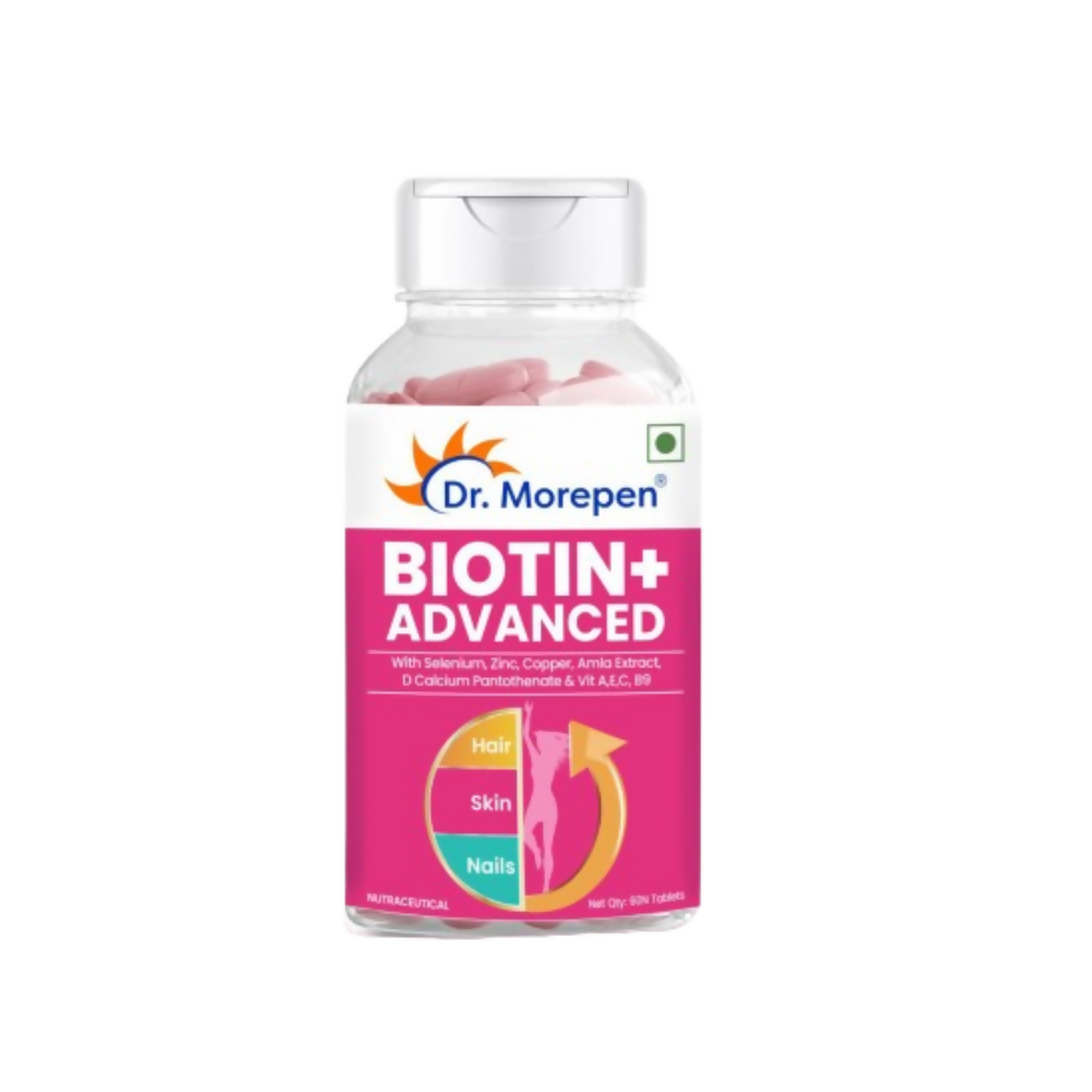 Dr. Morepen Biotin+ Advanced Capsules