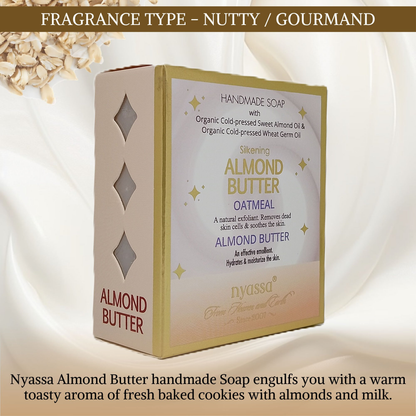 Nyassa Silkening Almond Butter Luxurious Handmade Soap