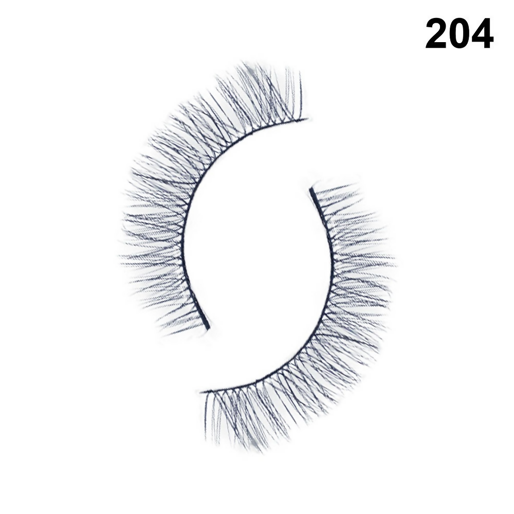 Bronson Professional Pair 6D Long & Natural False Eyelashes - 204