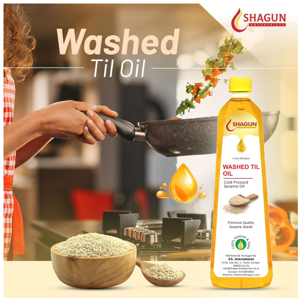 Shagun Cold Pressed Sesame Oil - Washed Til Oil
