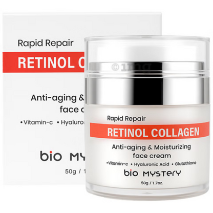 bio Mystery Collagen + Retinol + Hyaluronic Cream with Vitamin C & Glutathione