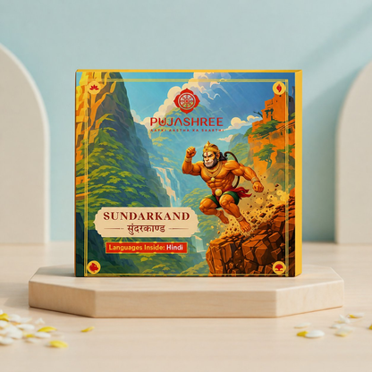 Pujashree Sunder Kand Book  Spiritual Hindu Devotional Book For Daily Chanting
