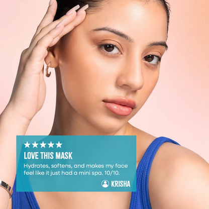 Nykaa Rice & Camellia Sheet Mask