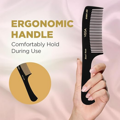 Vega Handcrafted General Grooming Hair Comb