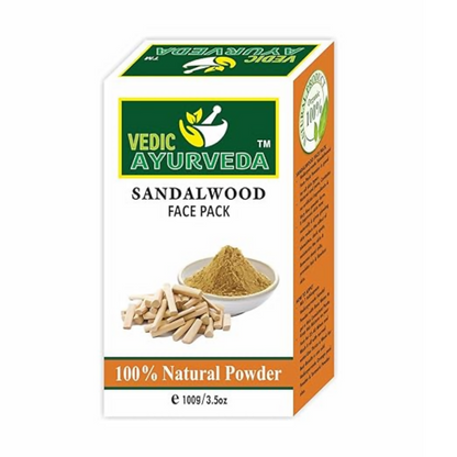 VedicAyurveda Sandalwood Powder with Rose Water