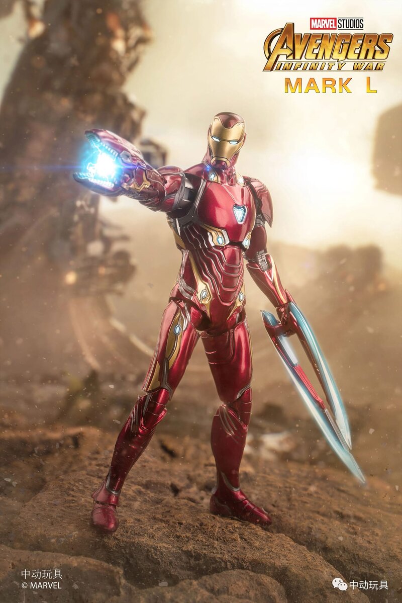 ZD Toys Iron Man Mark L (Deluxe Version) Action Figure ( No Light Up Function )