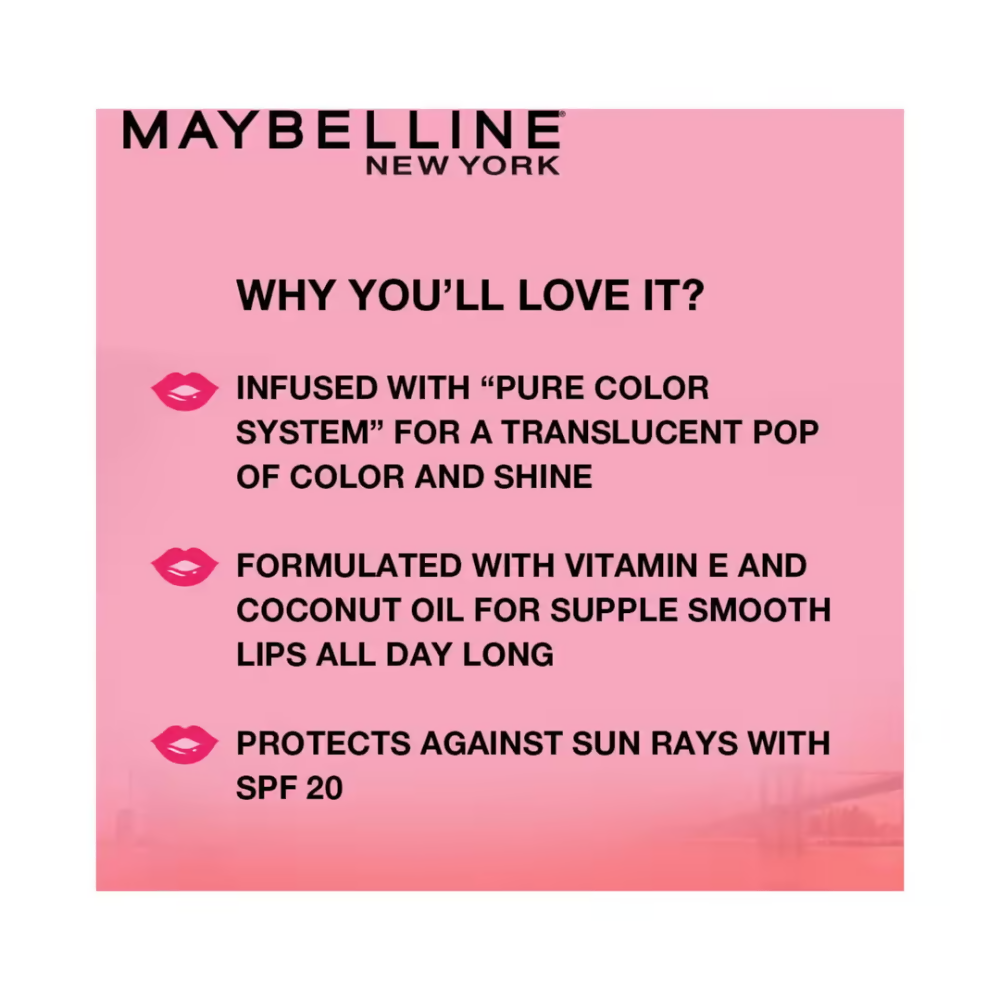 Maybelline New York Baby Lips Color Lip Balm - Pink Lolita