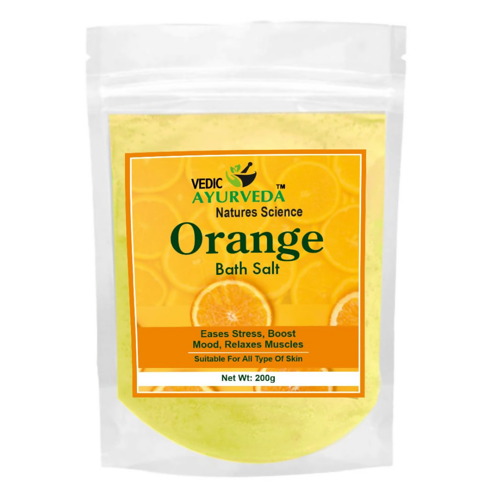 VedicAyurveda Dead Sea Salt and Orange Bath Salt