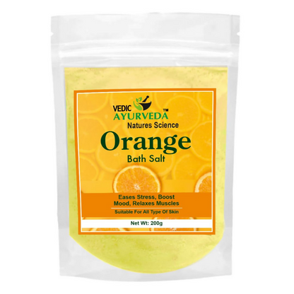 VedicAyurveda Dead Sea Salt and Orange Bath Salt