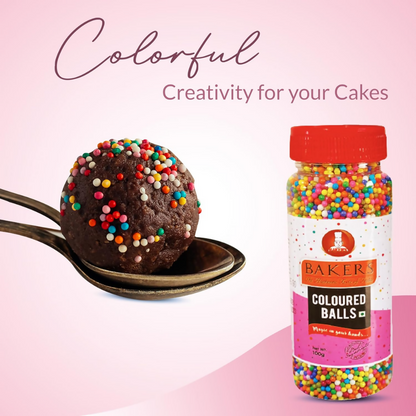 BAKERS Sprinklers Coloured Balls