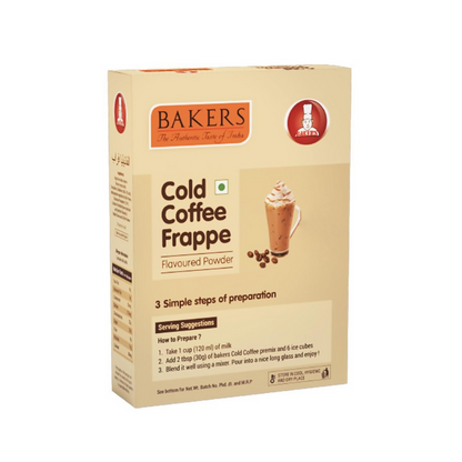 BAKERS Cold Coffee Frappe Powder & Belgian Choco Frappe Powder