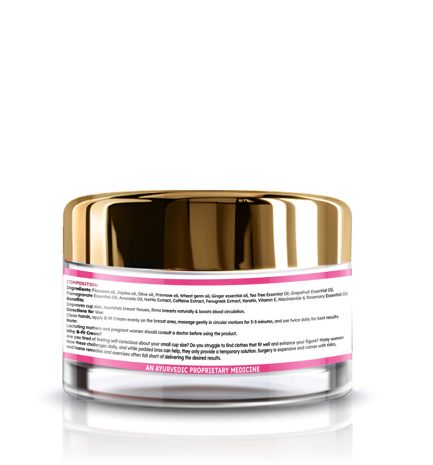 Zenius B Fit Cream for Breast Size Increase