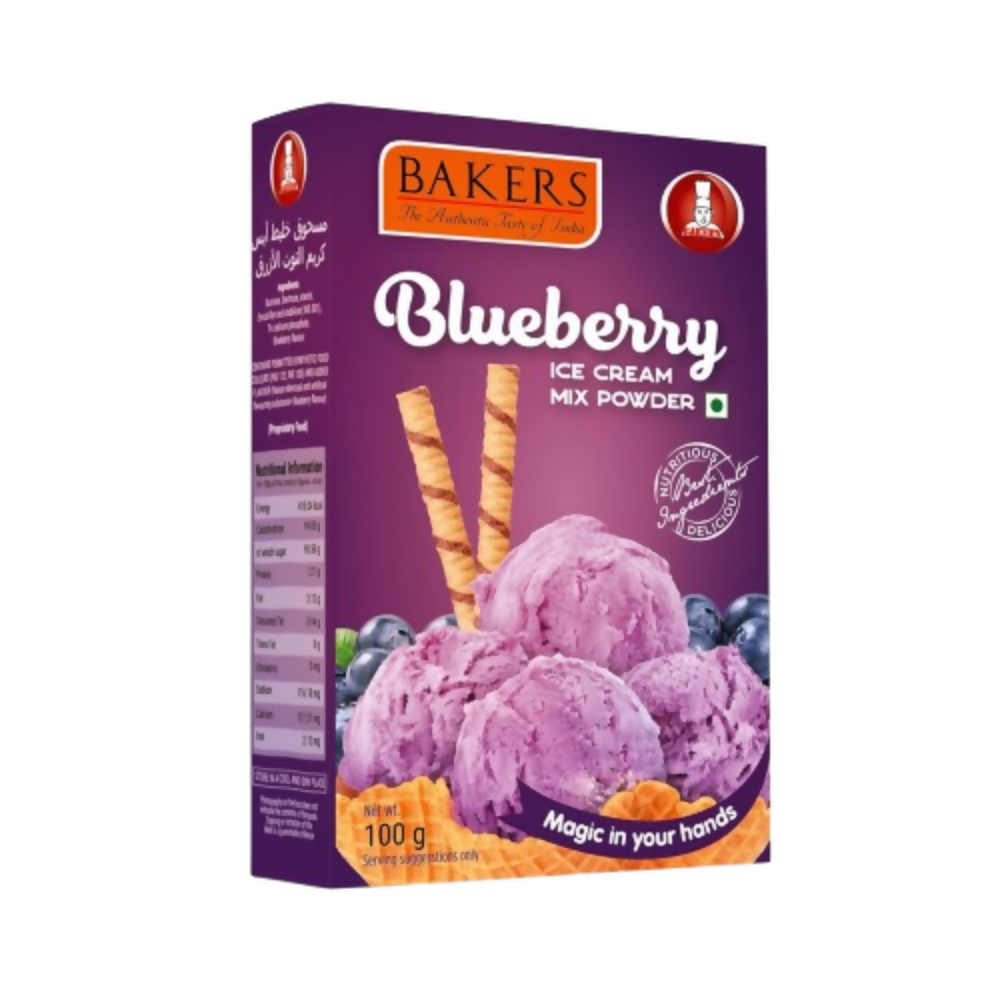 BAKERS Blueberry Ice Cream Powder