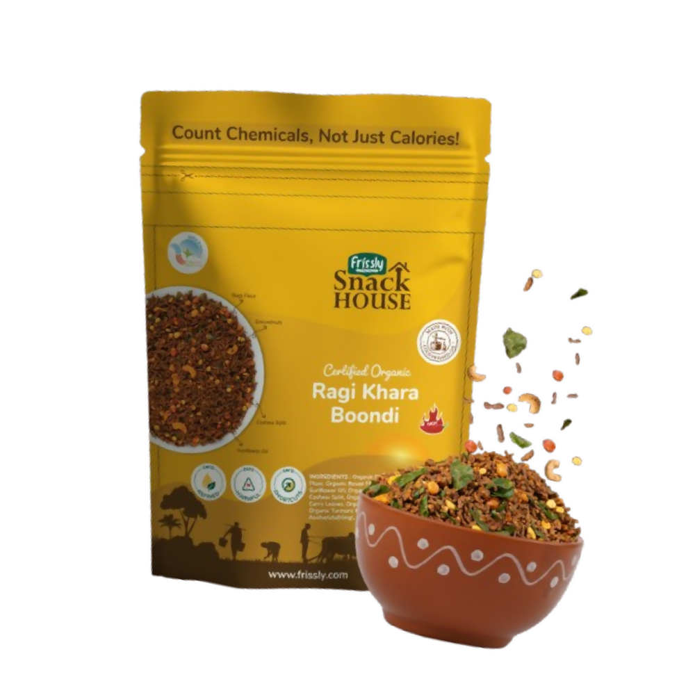 Frissly Organics Ragi Khara Boondi Mixture
