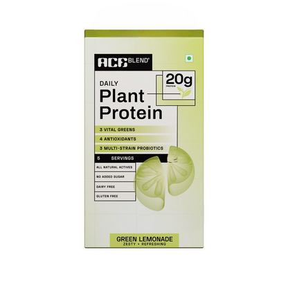 Ace Blend Daily 20G Plant Protein - Green Lemonade