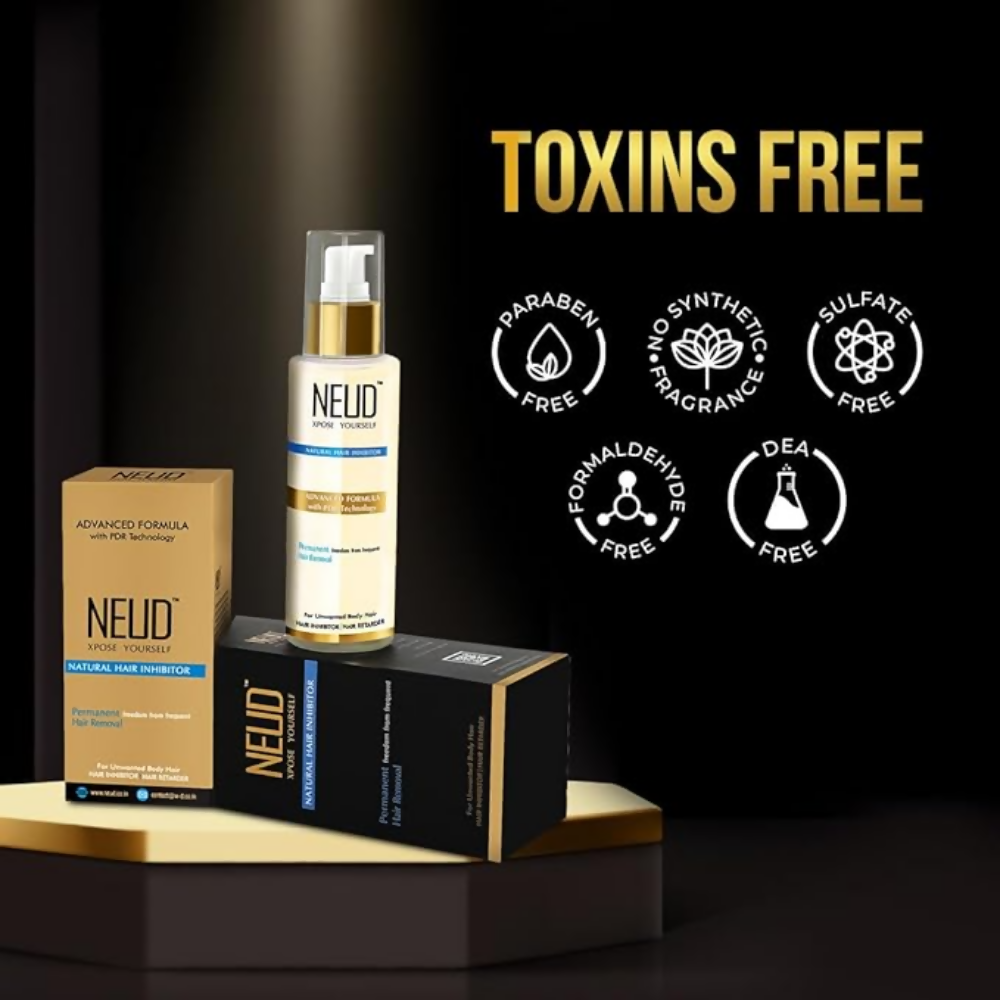 Neud Xpose Yourself Permanent Hair Reduction for Unwanted Body & Facial Hair Pack
