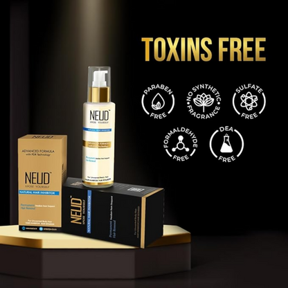 Neud Xpose Yourself Permanent Hair Reduction for Unwanted Body & Facial Hair Pack