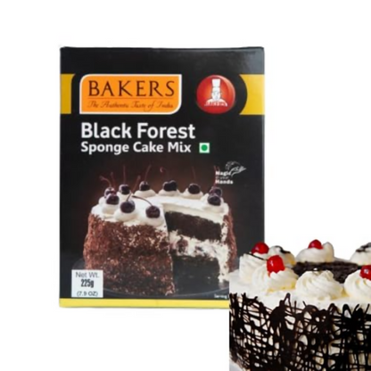 BAKERS Black Forest Sponge Cake Mix , Red Velvet Sponge Cake Mix