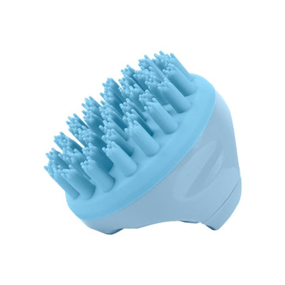 Scalppie Pro Silicon Hair Scalp Massager & Shampoo Brush Scrub - Hair Growth & Anti Dandruff - Blue