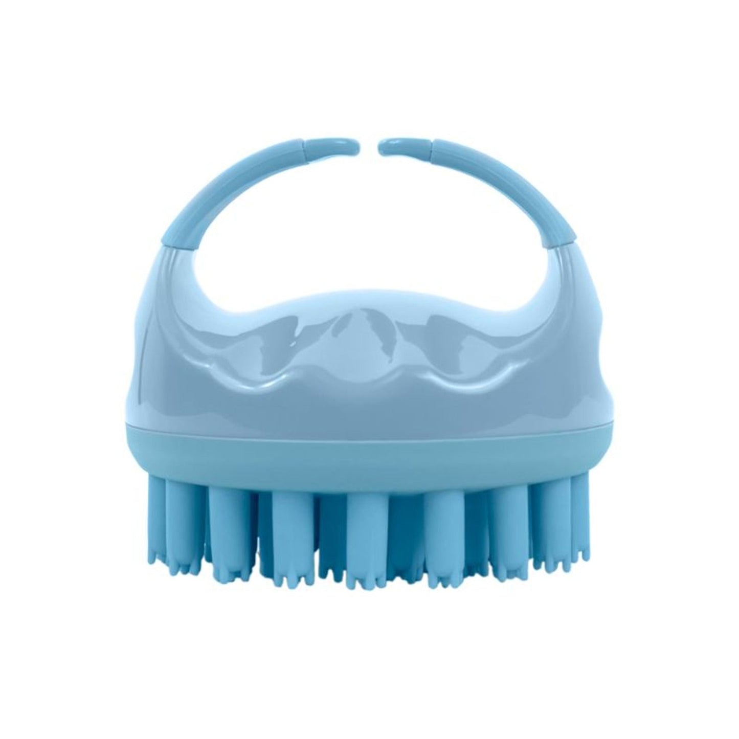 Scalppie Pro Silicon Hair Scalp Massager & Shampoo Brush Scrub - Hair Growth & Anti Dandruff - Blue