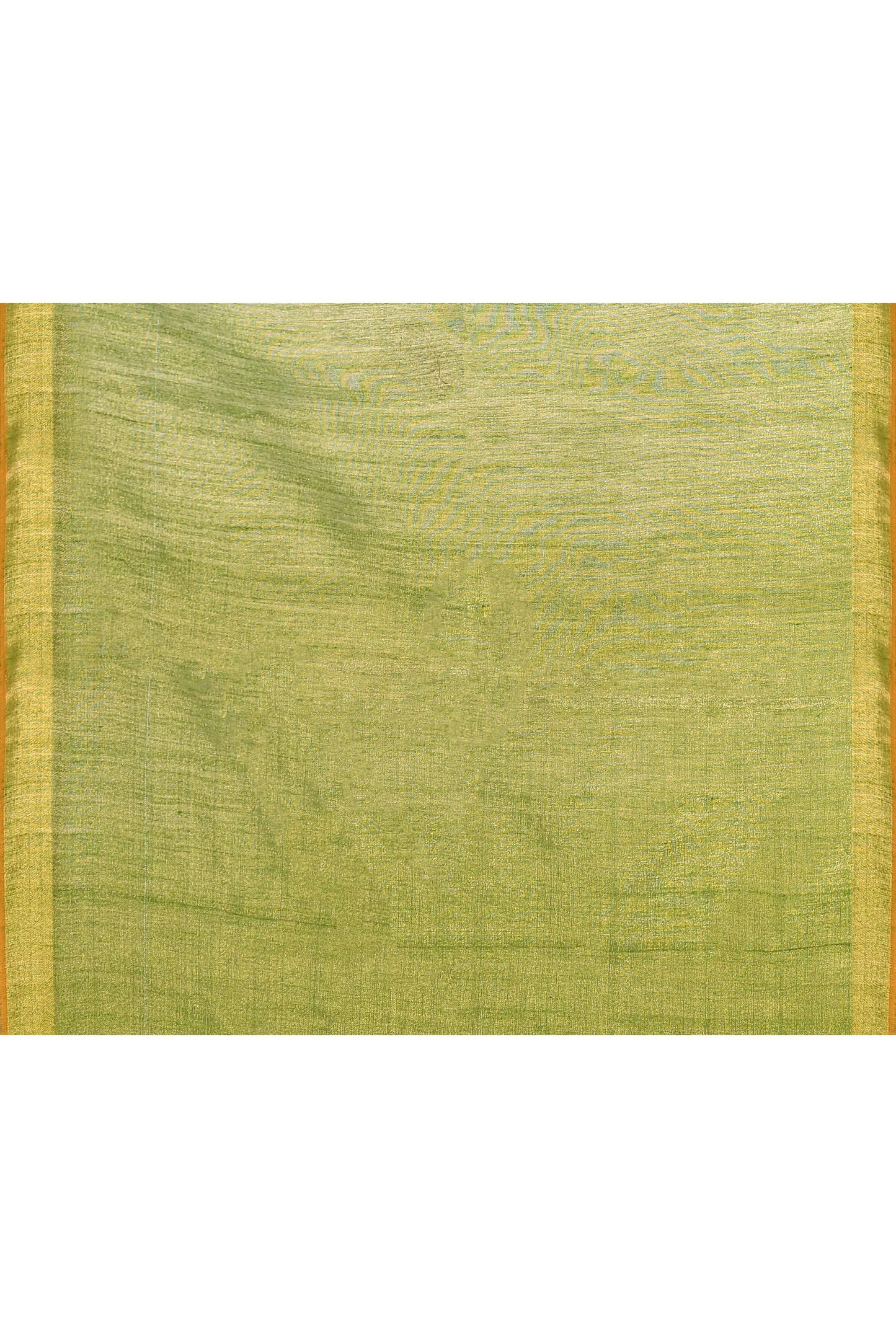 Piyari Fashion Women's Olive Embellished Tissue Jamdani Saree