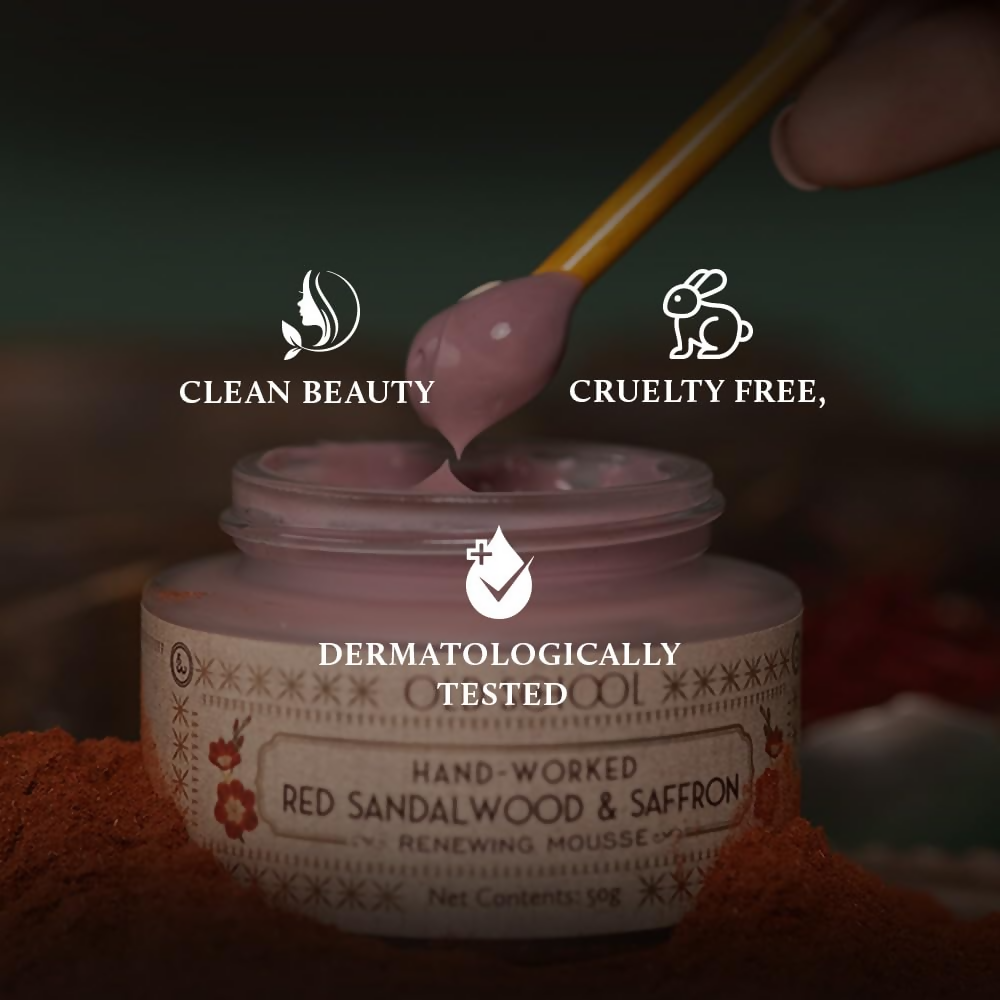 Old School Rituals Red Sandalwood & Saffron Age-Defying Face Moisturiser