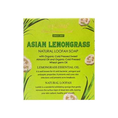 Nyassa Lemongrass Loofah Soap