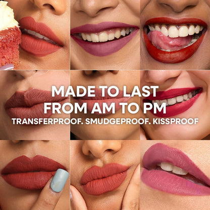 Nykaa Matte To Last ! Transferproof Liquid Lipstick - Le Pondy-15