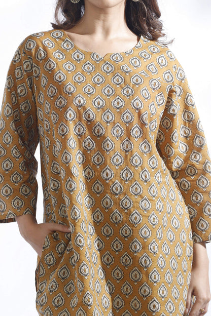 Breathables Yellow Butta Cotton Co-Ord Set