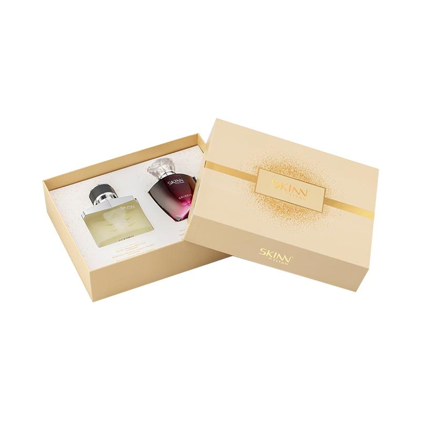 Skinn By Titan Raw and Celeste Perfumes