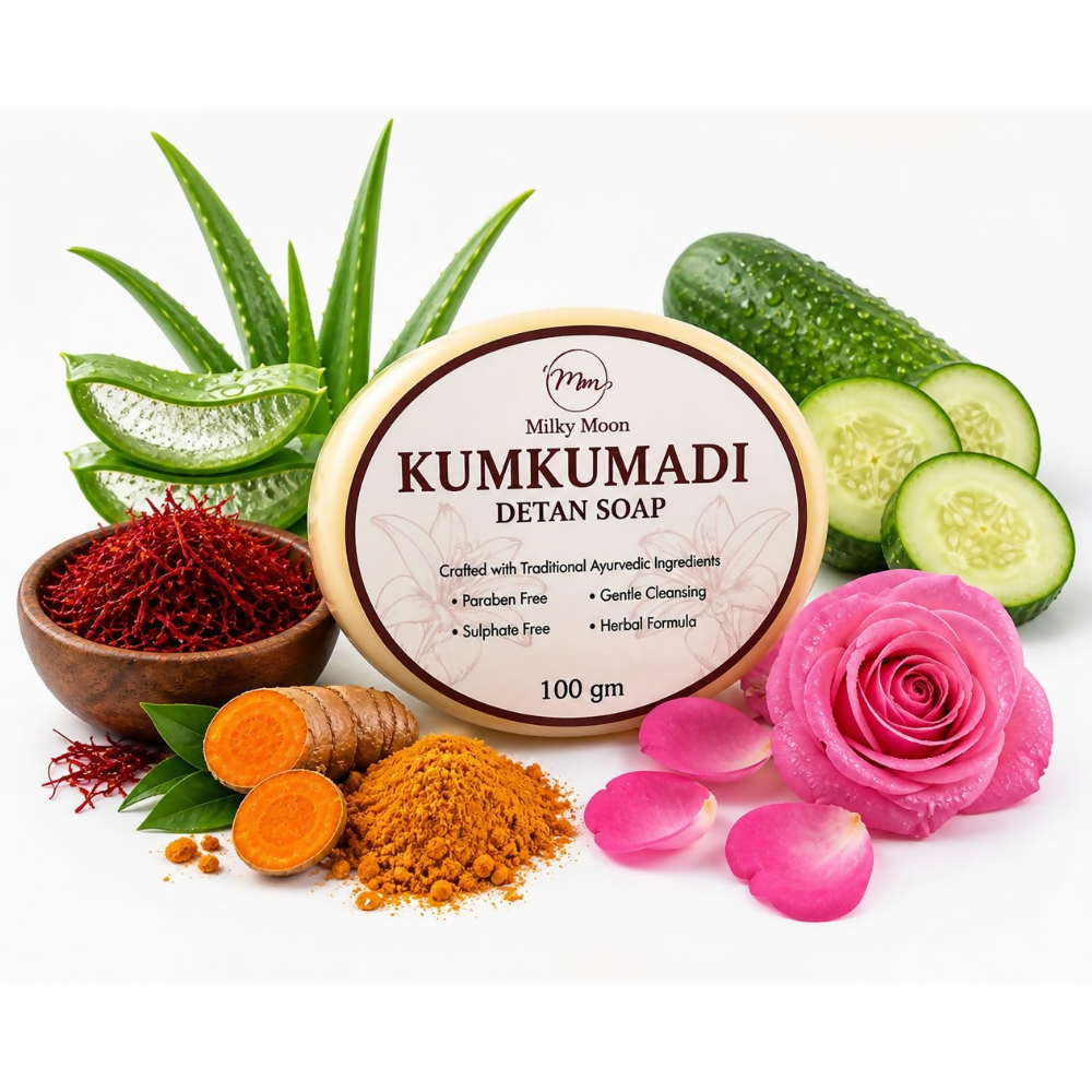 Milky Moon Kumkumadi Detan Soap