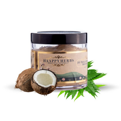 HaappyHerbs Ayurvedic De Tan & Hydrating Face Pack