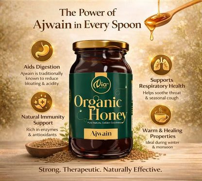 Nia Natura Organic Ajwain Honey