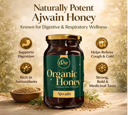 Nia Natura Organic Ajwain Honey