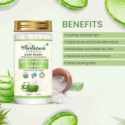 byPureNaturals Organic Aloevera Gel Powder