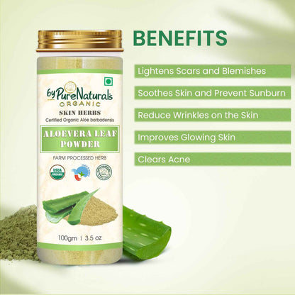 byPureNaturals Organic Aloevera Powder