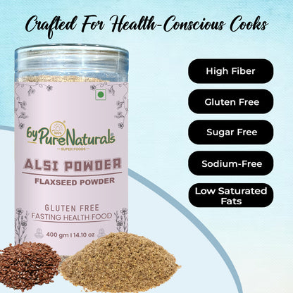 byPureNaturals Alsi Atta (Flaxseed Powder Flour)