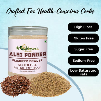 byPureNaturals Alsi Atta (Flaxseed Powder Flour)