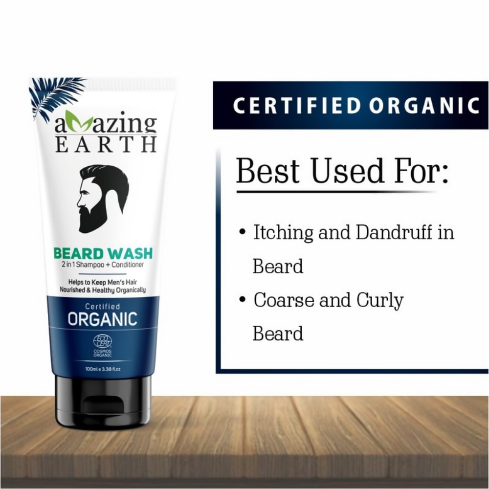 Amazing Earth Beard Serum & Beard Wash